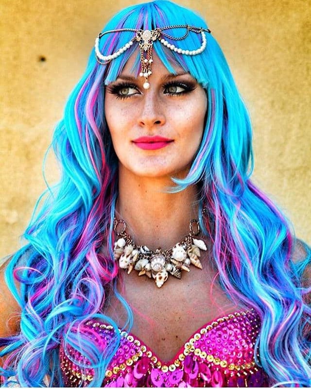 Mermaids performer in costume at an event in the New York metropolitan area (image 2)