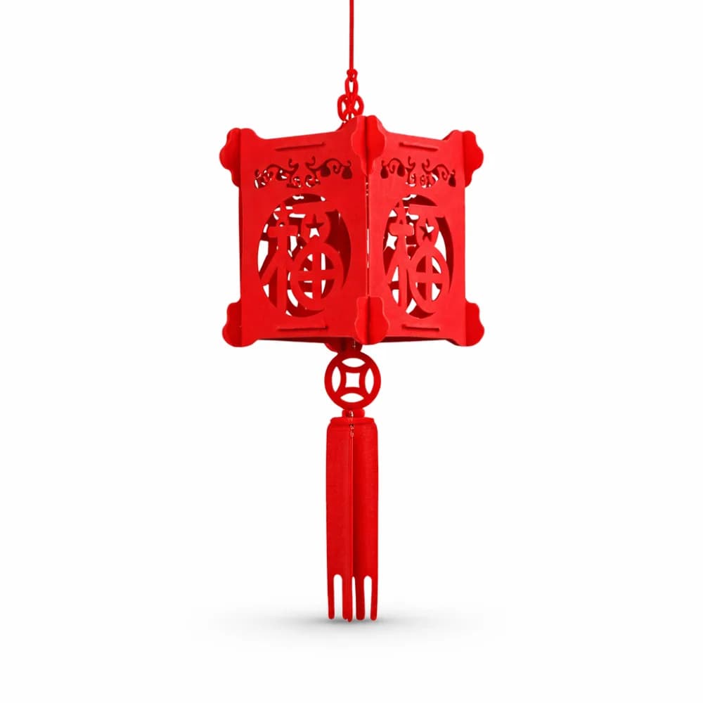 Build a lantern craft station with glowing decorated lanterns at a party