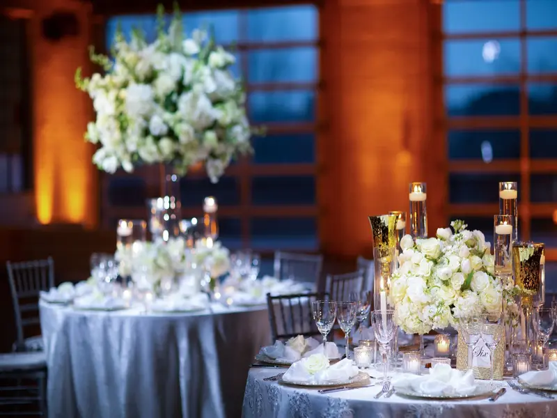 Elegant wedding reception designed by a Nicholson Events planner across Connecticut and New York